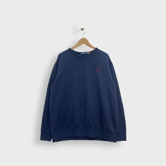 Polo Ralph Lauren Men's Sweatshirt - Navy - XXL on Productcaster.