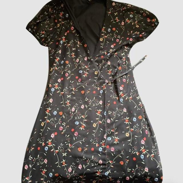 Urban Outfitters Women's Dress - Black/Multi - M on Productcaster.