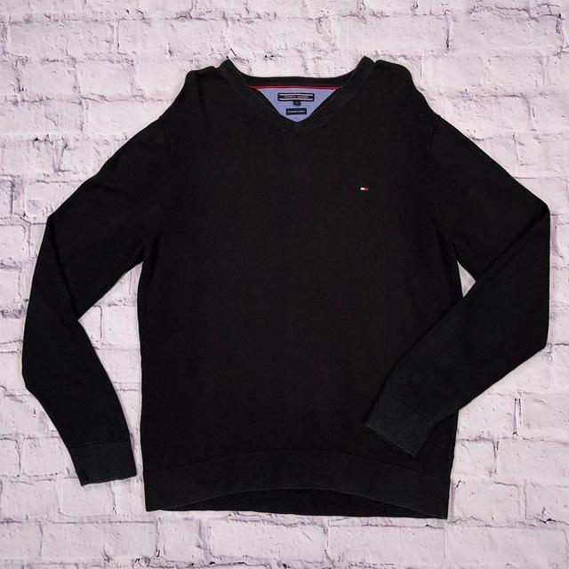 Tommy Hilfiger Men's Jumper - Black - XL on Productcaster.