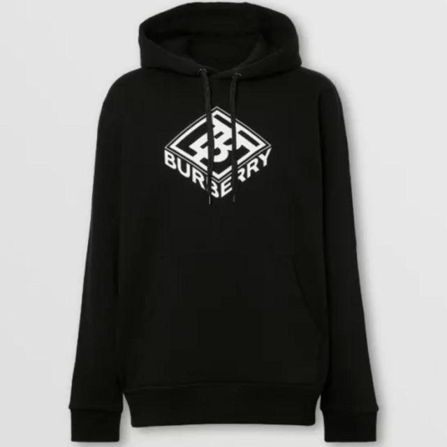 Burberry Men's Hoodie - Black - M on Productcaster.