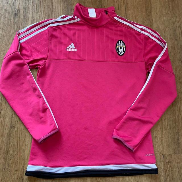 Adidas Men's Sweatshirt - Pink - S on Productcaster.