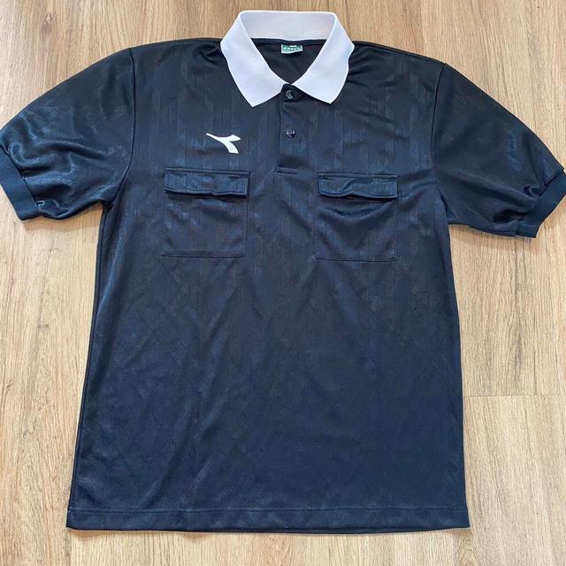 Diadora Men's T-shirt - Black - M on Productcaster.