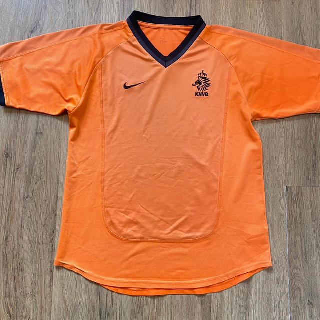 Nike Men's T-shirt - Orange - S on Productcaster.