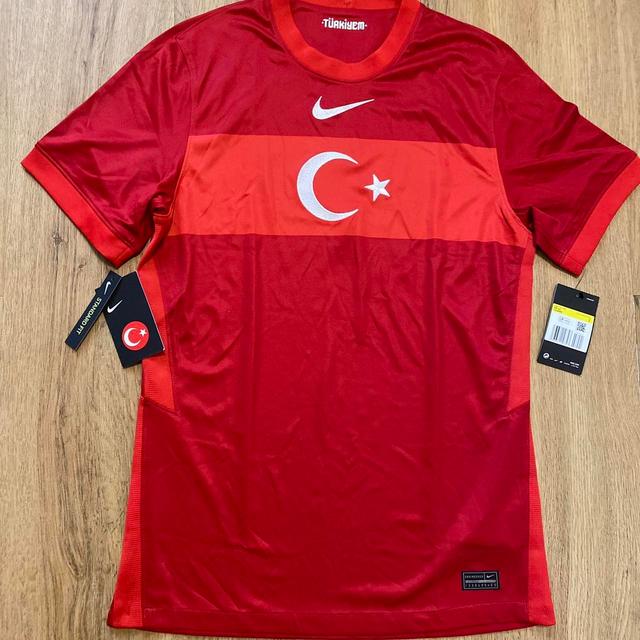 Nike Men's T-shirt - Red - S on Productcaster.