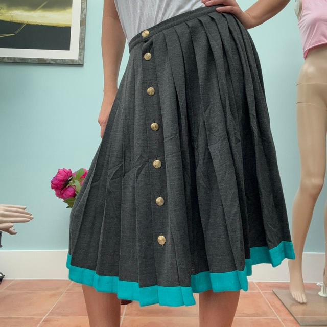 Women's Midi Skirt - Grey - L on Productcaster.