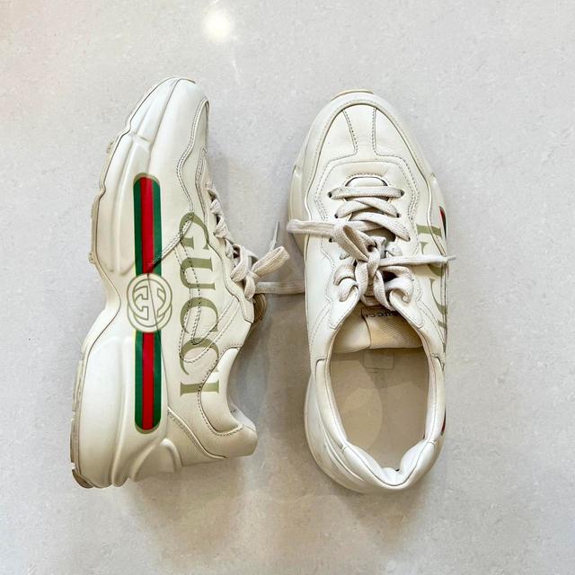 Gucci Women's Trainers - White - UK 5 on Productcaster.