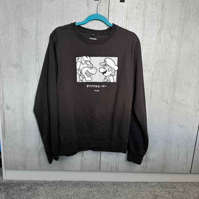 Nintendo Men's Sweatshirt - Black - M on Productcaster.