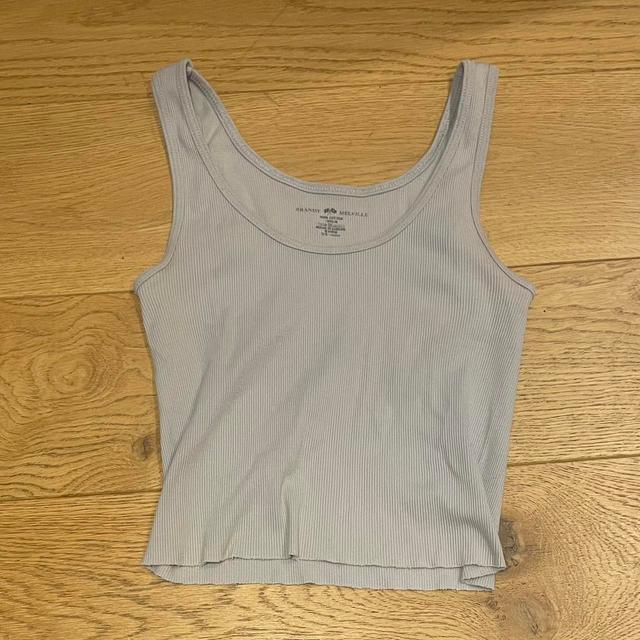 Brandy Melville Women's Vest - Blue - 6 on Productcaster.