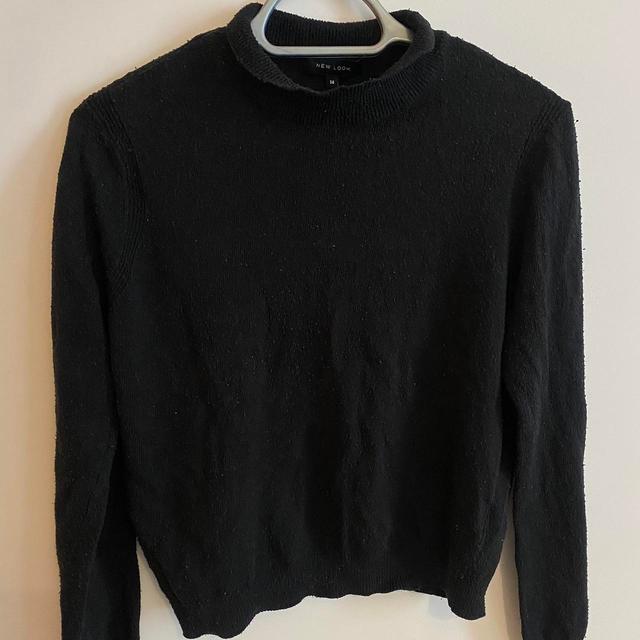 New Look Women's Jumper - Black - 12 on Productcaster.