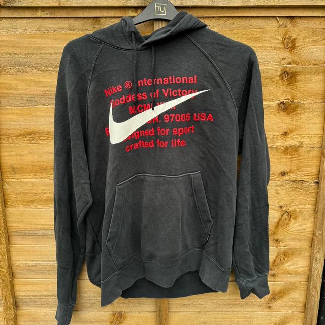 Nike Men's Hoodie - Black - M on Productcaster.