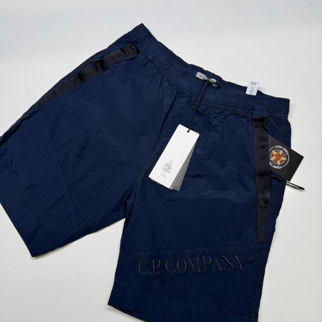 CP Company Men's Shorts - Navy - S on Productcaster.