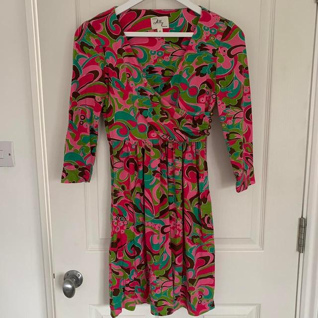 Milly Women's Dress - Multi/Pink - S on Productcaster.