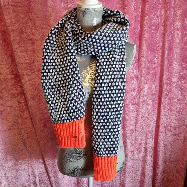 Preloved Women's Scarf - Orange on Productcaster.