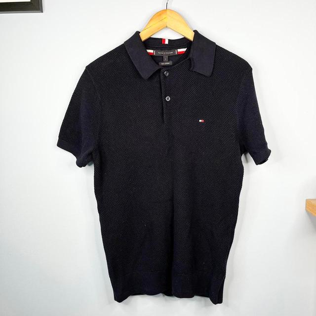 Tommy Hilfiger Men's Polo shirt - Navy - S on Productcaster.