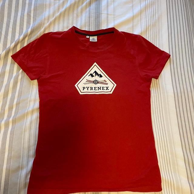 Pyrenex Men's T-shirt - Red - M on Productcaster.