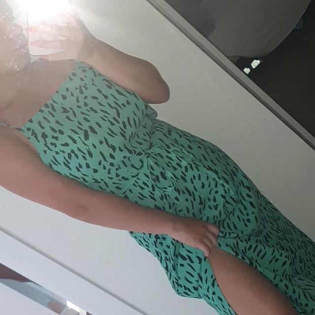 Primark Women's Midi Dress - Green - 10 on Productcaster.