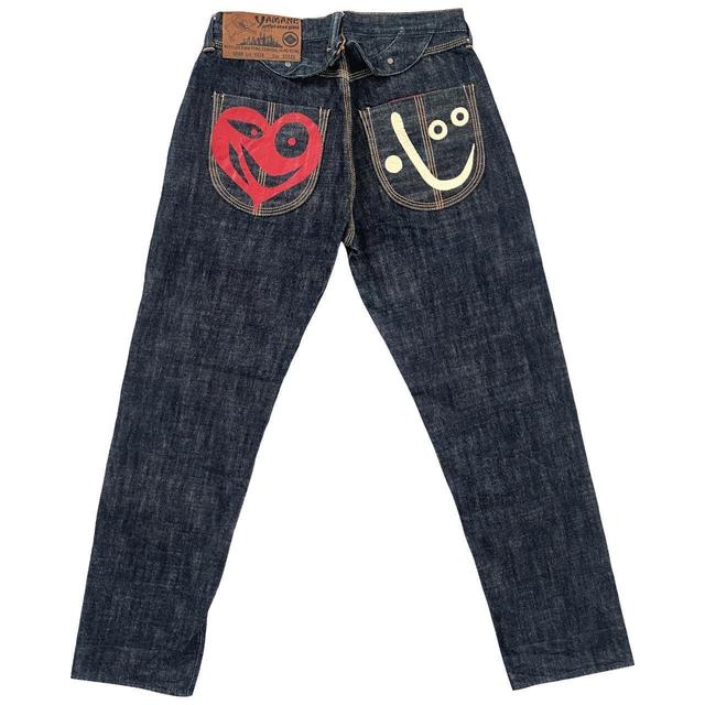 Evisu Men's Jeans - Navy/Multi - 32" on Productcaster.