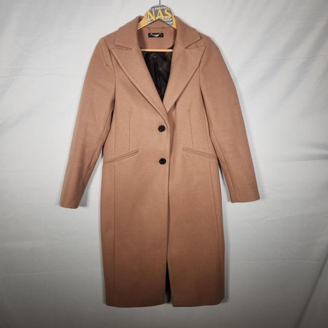 F&F Women's Overcoat - Cream - UK 6 on Productcaster.