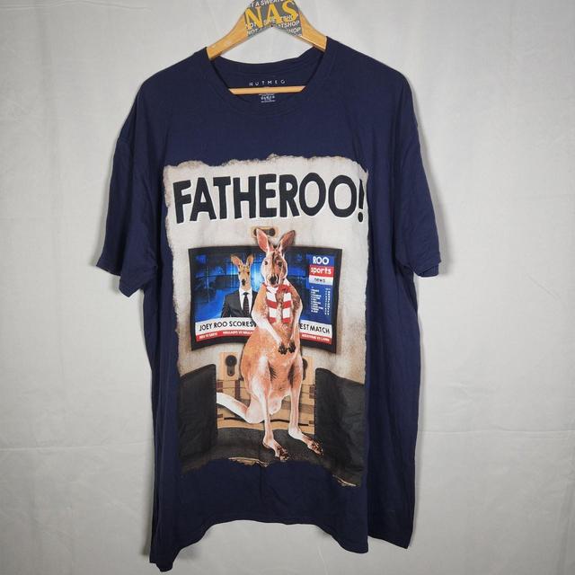 Nutmeg Men's T-shirt - Navy - 3XL on Productcaster.