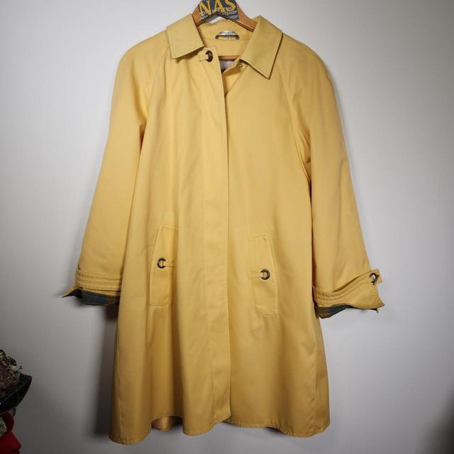 Designer Women's Overcoat - Yellow - M on Productcaster.