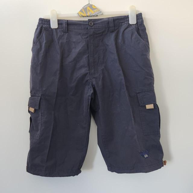 Preloved Men's Shorts - Navy - L on Productcaster.