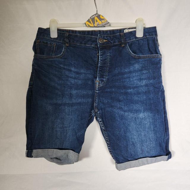 Denim & Co. Men's Shorts - Blue - 36" on Productcaster.