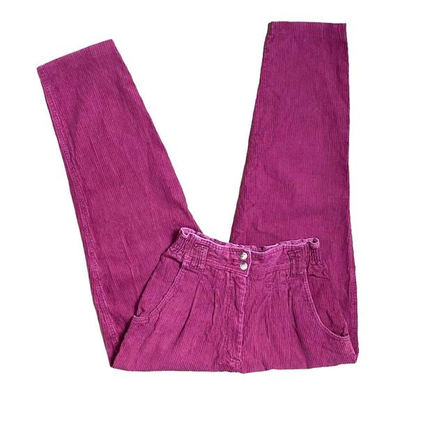 Women's Trousers - Pink - UK 8 on Productcaster.