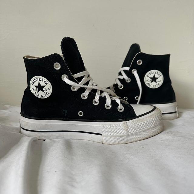 Converse Women's Trainers - Black - UK 4 on Productcaster.