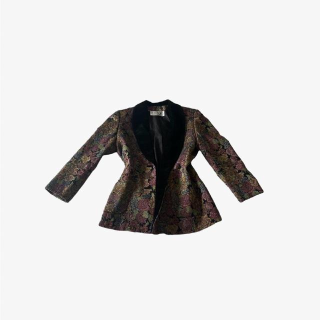 Women's Blazer Jacket - Black/Multi - S on Productcaster.