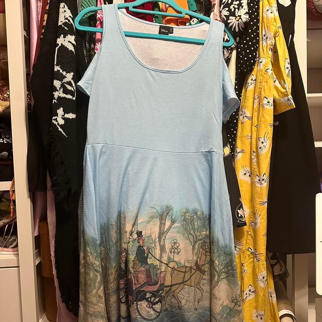 Disney Women's A-line Dress - Blue - XL on Productcaster.