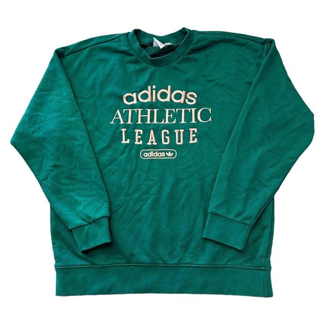 Adidas Women's Sweatshirt - Green - S on Productcaster.