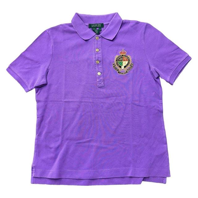 Ralph Lauren Women's Shirt - Purple - S on Productcaster.