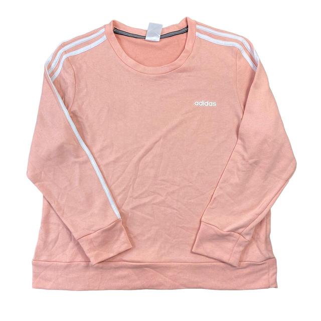 Adidas Women's Sweatshirt - Pink - XL on Productcaster.