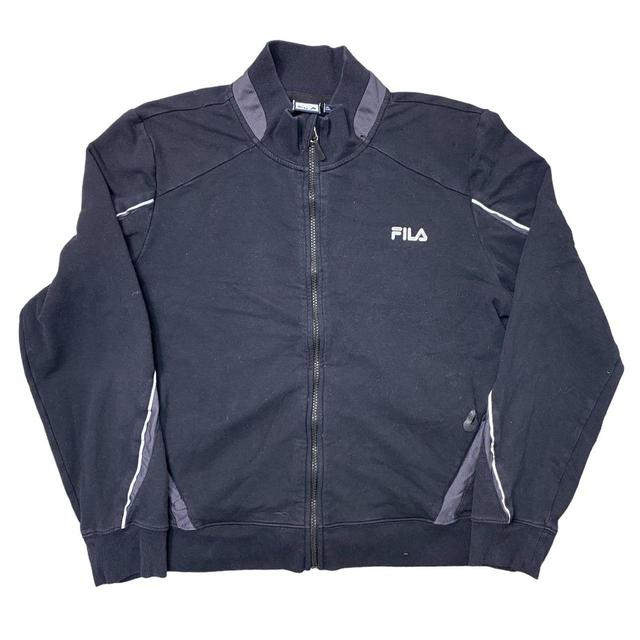 Fila Women's Sweatshirt - Black - XL on Productcaster.