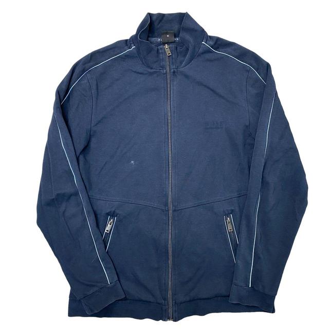 Hugo Boss Men's Jacket - Blue - M on Productcaster.