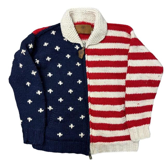 Vintage Men's Jumper - Multi - M on Productcaster.