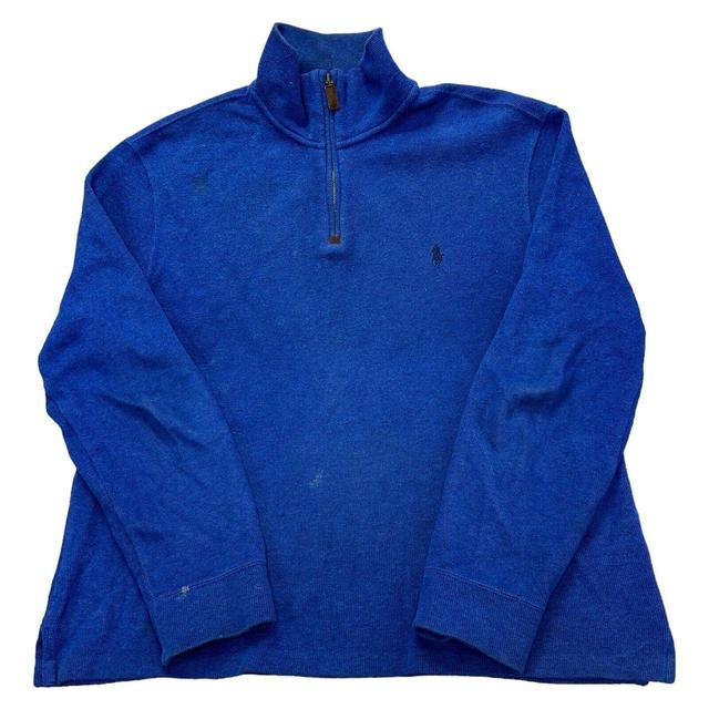 Polo Ralph Lauren Men's Jumper - Blue - M on Productcaster.