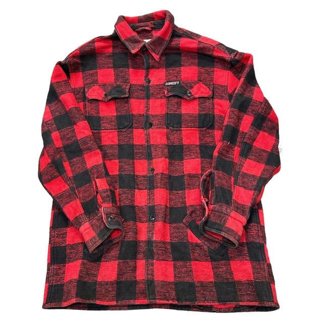 Vintage Men's Shirt - Red - L on Productcaster.