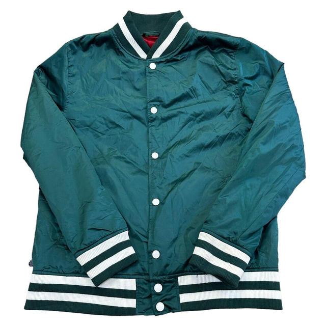 Vintage Men's Coat - Green - L on Productcaster.