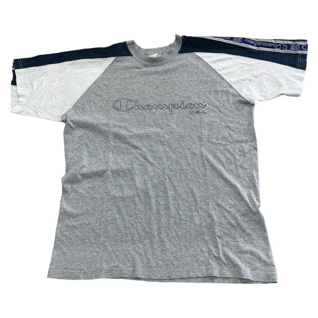 Champion Men's T-shirt - Grey - L on Productcaster.