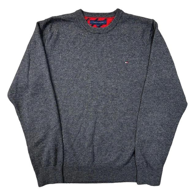 Tommy Hilfiger Men's Jumper - Grey - L on Productcaster.