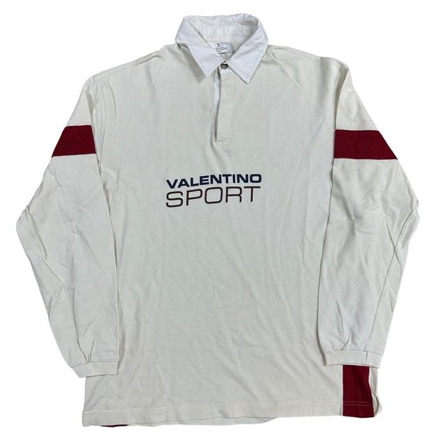 Valentino Men's Polo shirt - White - L on Productcaster.