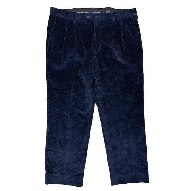 Vintage Men's Trousers - Blue - 40" on Productcaster.