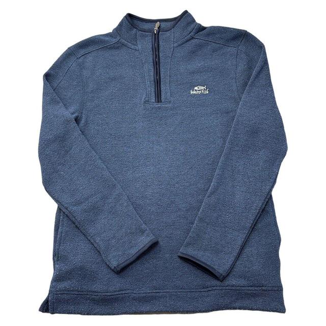 Weird Fish Men's Sweatshirt - Blue - M on Productcaster.