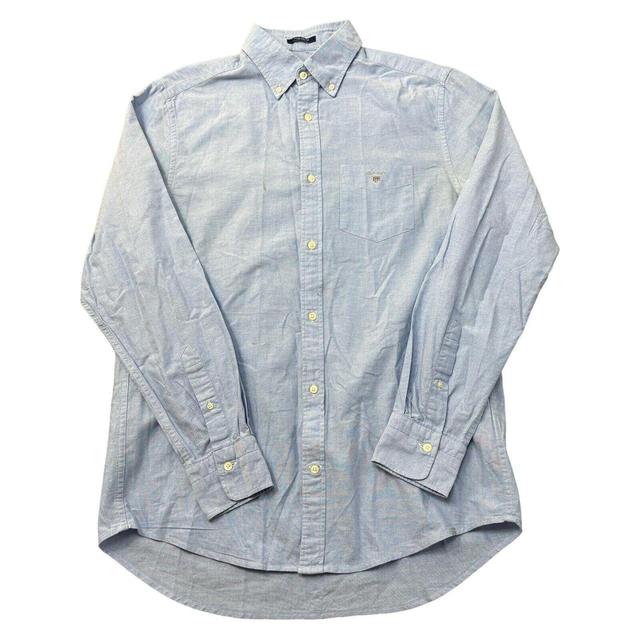 GANT Men's Shirt - Blue - M on Productcaster.