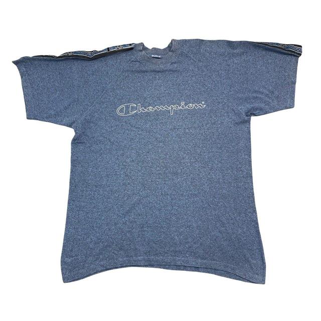 Champion Men's T-shirt - Blue - XXL on Productcaster.