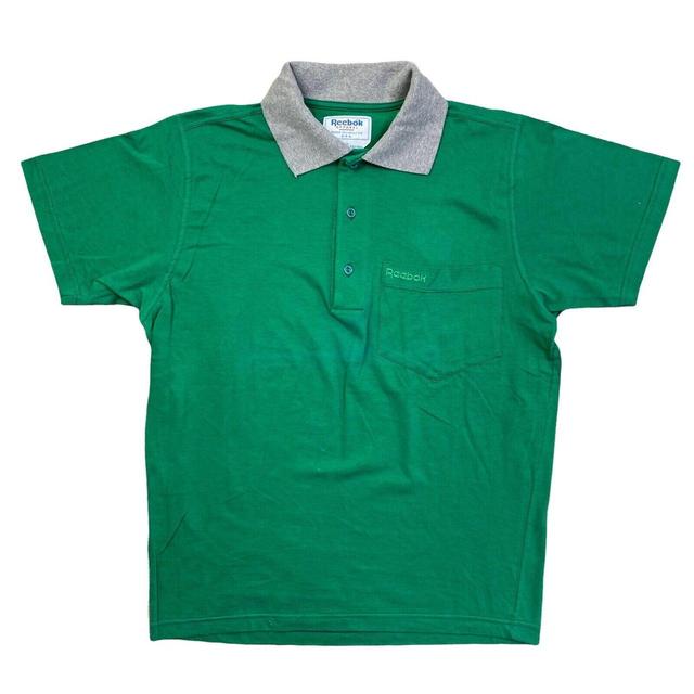 Reebok Men's T-shirt - Green - M on Productcaster.