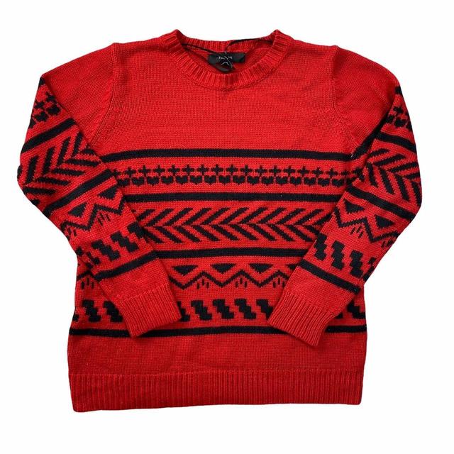 Forever 21 Women's Jumper - Red - L on Productcaster.