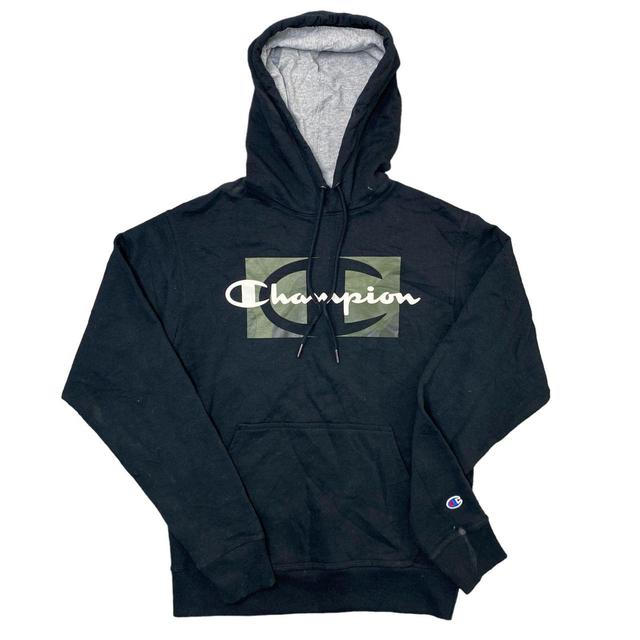 Champion Men's Sweatshirt - Black - S on Productcaster.