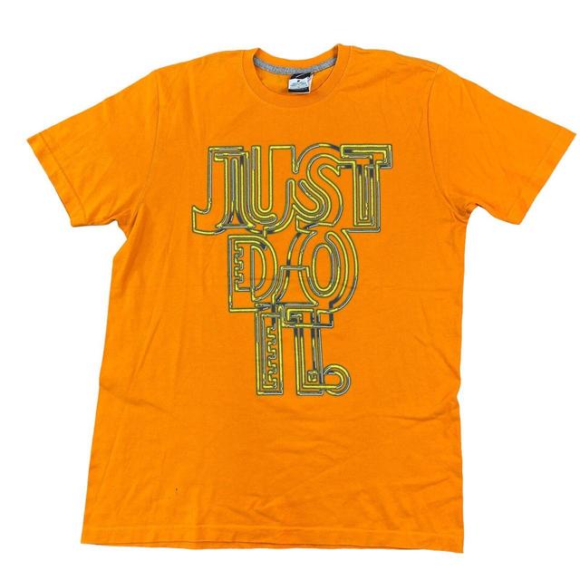 Nike Men's T-shirt - Orange - L on Productcaster.